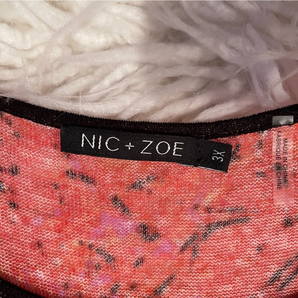 NIC + ZOE Sleeveless Knit Top - Size 3X - Picture 7 of 7